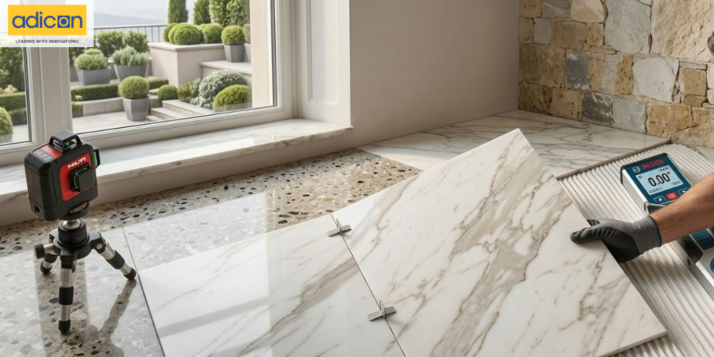 Is Installing Porcelain Tiles Over Old Floors a Good Idea?