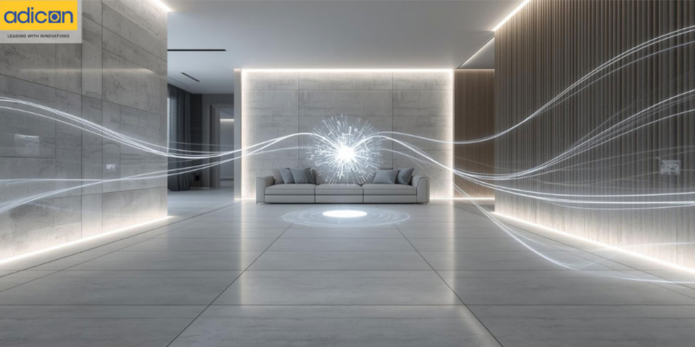 How Porcelain Tiles Are Shaping the Future of AI-Driven Smart Home Interiors